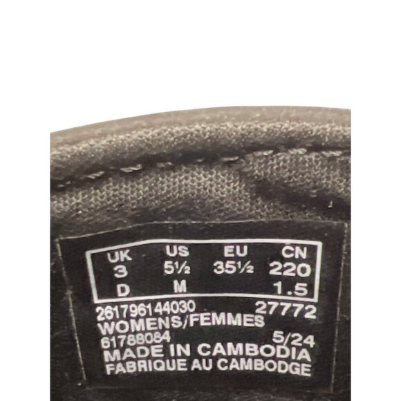 Clarks Hearth Kaylie Women's Leather Boots Ankle Black Braided Size 5.5 NEW - Picture 11 of 12